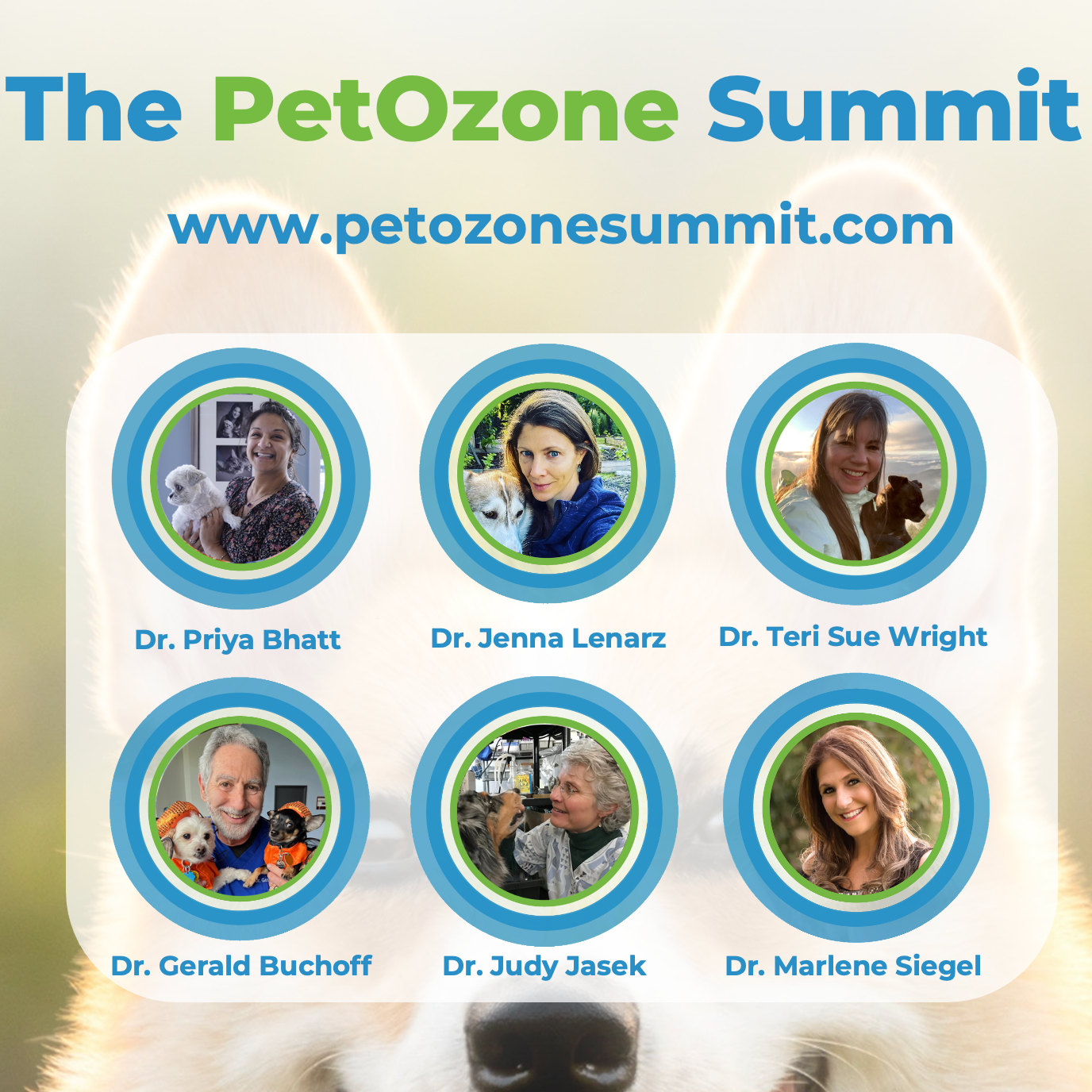 2024 PetOzone Summit Replay graphic showing speakers including Dr. Jasek, Dr. Lenarz, and multiple others.