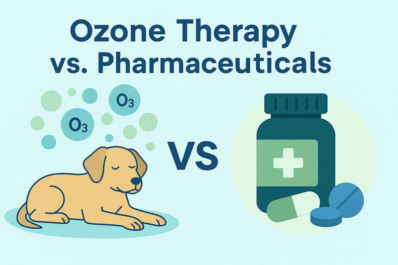 Ozone Therapy vs. Pharmaceuticals: A Complete Guide for Pet Guardians