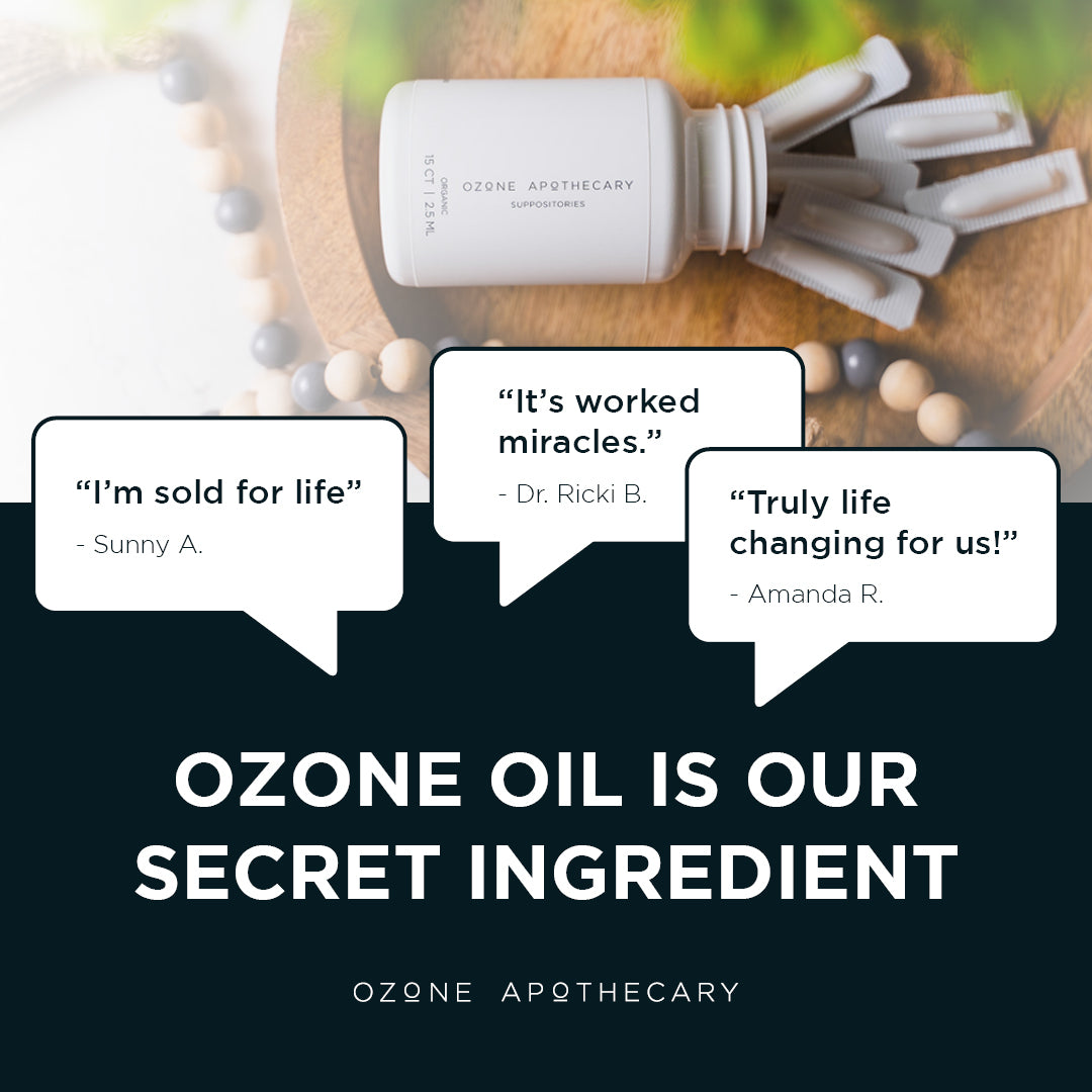 Organic Ozone Oil Suppositories
